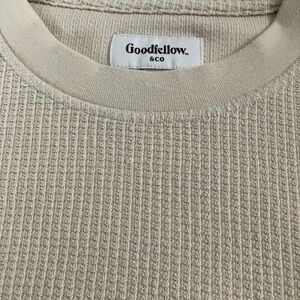 Goodfellow & Co Men's Beige Crewneck Sweater. Med
